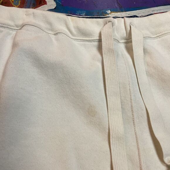 American Eagle 917 RTM Fleece Shorts w Half-Embroidered, Half-Printed Logo (L/G) - Picture 5 of 12